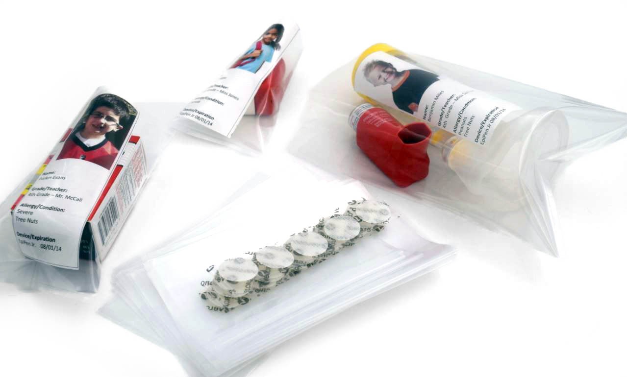 Nurse's Office 20-Unit Inhaler Polybag/Refill Kit 