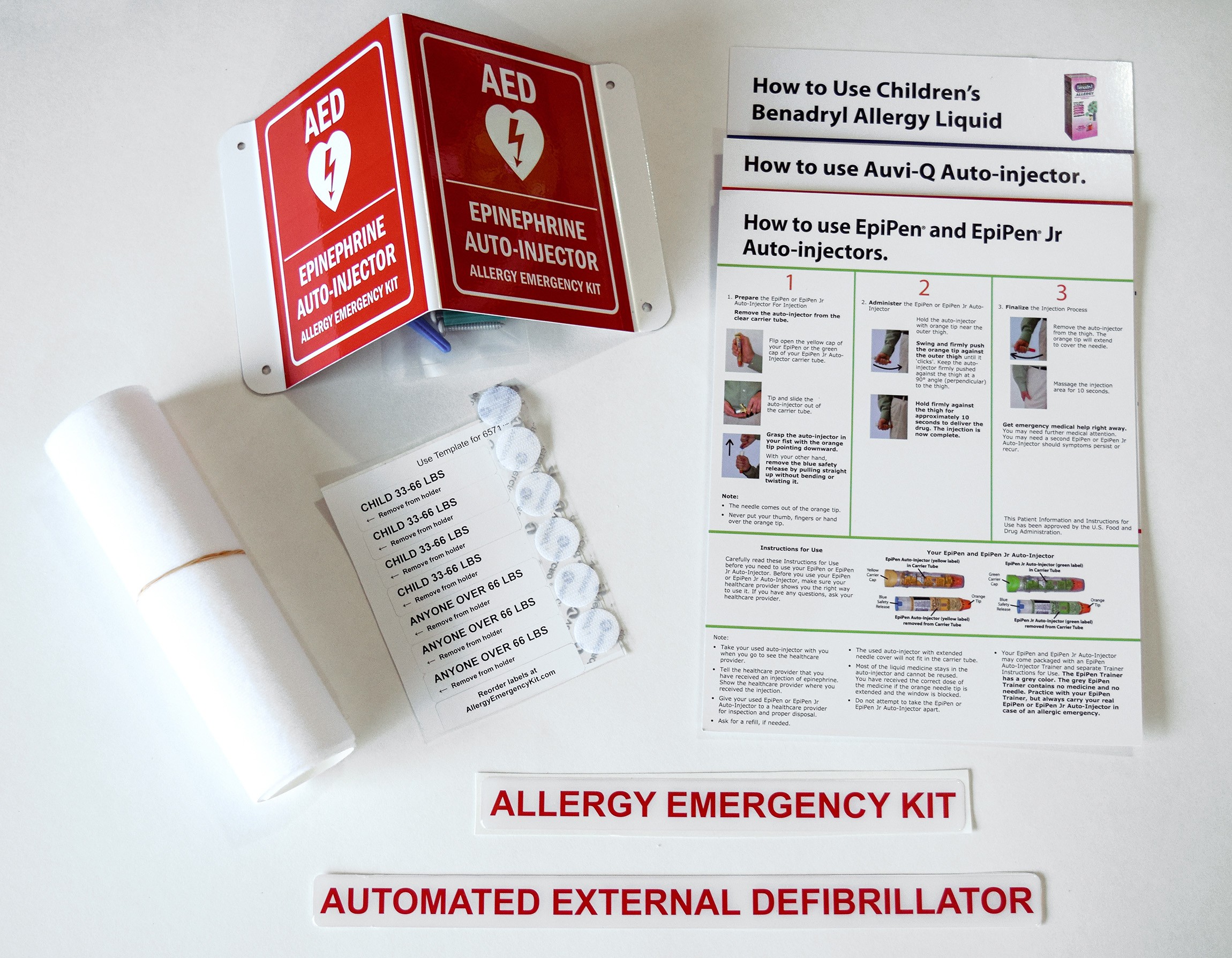 AEK Conversion Kit for Typical AED Cabinets