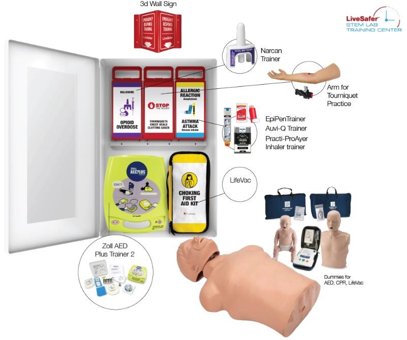 LiveSafer STEM Lab Life Saving Training Center